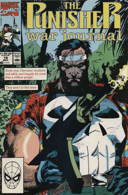 Punisher War Journal 18 - Marvel - Marvel Comics - Jim Lee - Hawai - War - Alex Maleev, Jim Lee