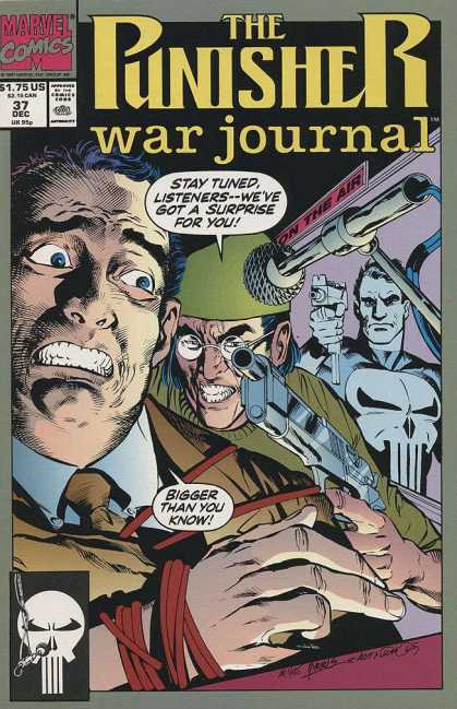 Punisher War Journal 37 - On The Air - Microphone - Gun - Red Rope - Stay Tuned Listeners