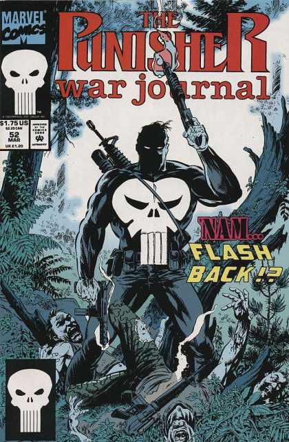 Punisher War Journal 52 - Scary Movie - Violence - Battle Cry - Going To Settle The Score - Victory Is Mine