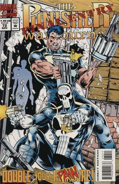Punisher War Journal 72 - Marvel - Guns - Final Entry - Costume - Double Your Pain
