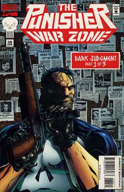 Punisher: War Zone 38 - Dark Mind - Stranger And Gun - Evil Thought - Violence - Untrusting