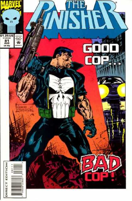 Punisher 81 - Marvel - Good Cop - Gun - Costume - Car