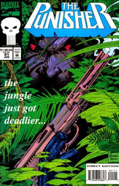 Punisher 91 - Marvel - 91 - Jun - June - The Jungle Just Got Deadlier