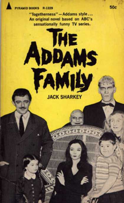 Pyramid Books - The Addams Family - Jack [tv Series Tie-in Cover By Harris Lewine St Sharkey