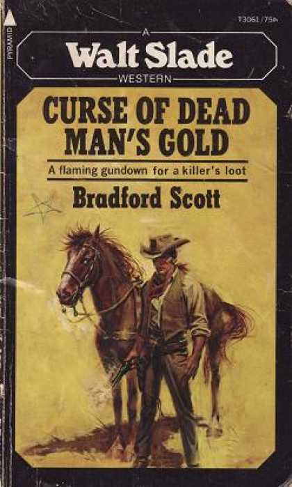 Pyramid Books - Curse of Dead Man's Gold - Bradford Scott