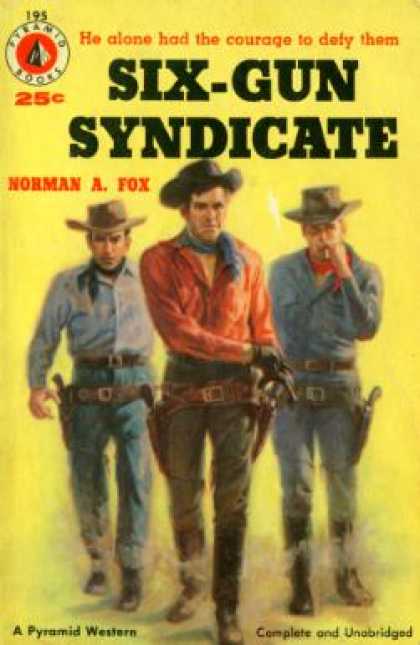 Pyramid Books - The Six-gun Syndicate - Norman A. Fox