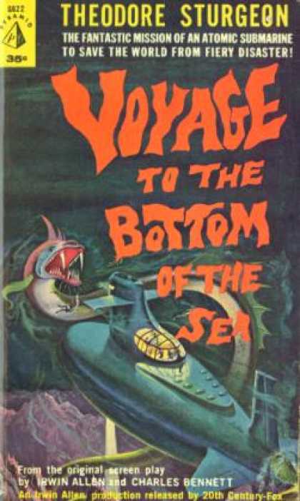 Pyramid Books - Voyage To the Bottom of the Sea - From the Screenplay By Irwin Allen & Charles B