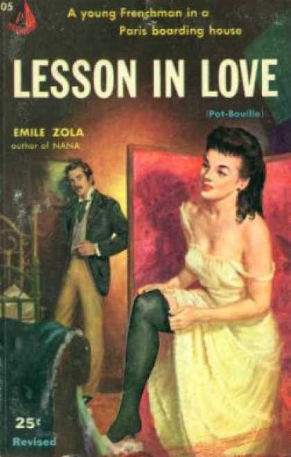 Pyramid Books - Lesson In Love - Emile Zola