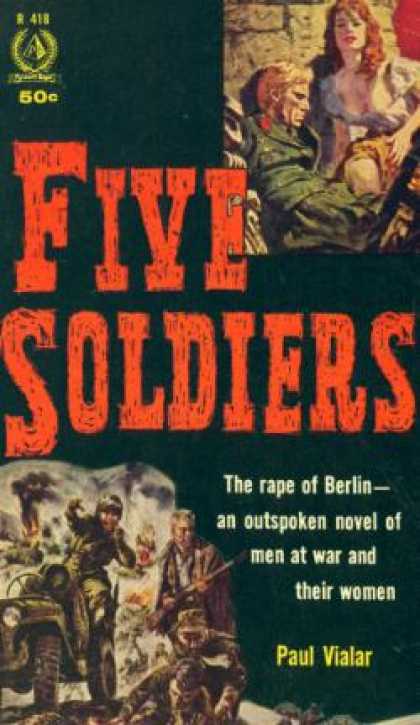 Pyramid Books - Five Soldiers - Paul Vialar