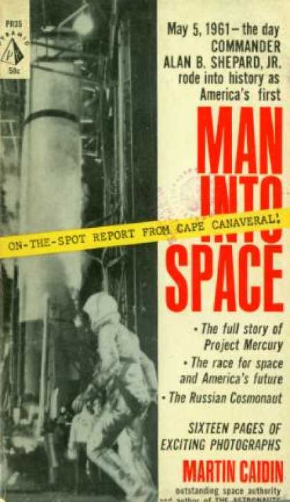 Pyramid Books - Man Into Space - Martin Caidin