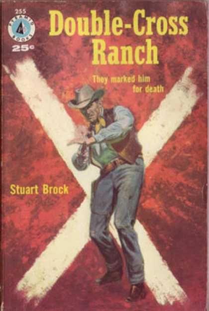 Pyramid Books - Double-Cross Ranch - Stuart Brock