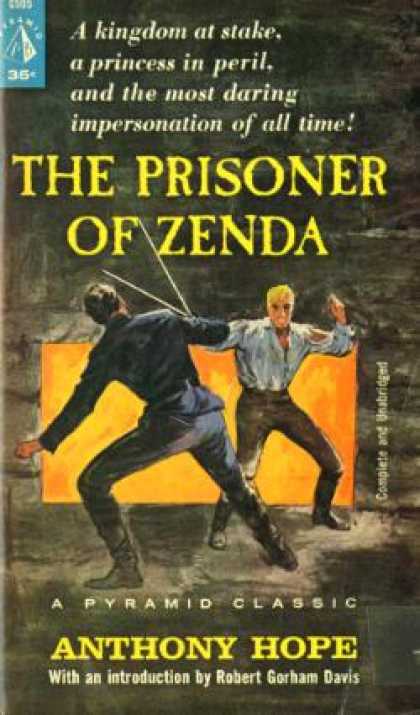 Pyramid Books - The Prisoner of Zenda,a Pyramid Classic - Anthony Hope