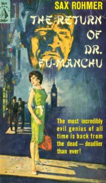 Pyramid Books - The Return of Dr. Fu-Manchu - Sax Rohmer