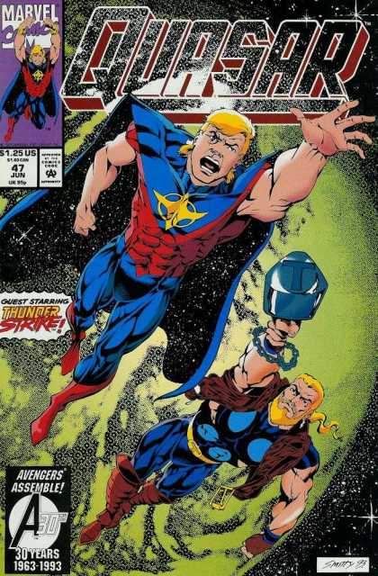 Quasar 47 - Avengers Assemble - Smitty 93 - Guest Starring - Thunder Strike - 125 Us - Andy Smith