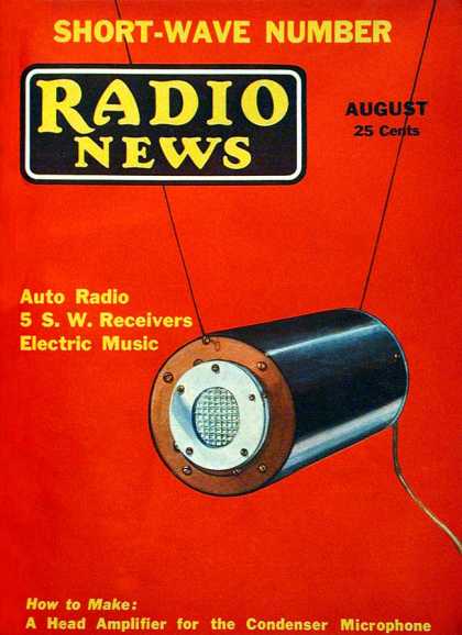 Radio News - 8/1932