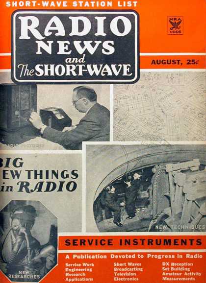 Radio News - 8/1934