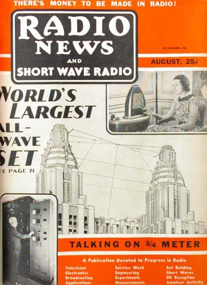 Radio News - 8/1935