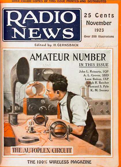 Radio News - 11/1923