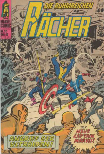 Raecher 35 - Alien Invasion - Freedom Fighters - Invaders From Beyond - Chaotic City - Heroes Defend Against Alien Invaders