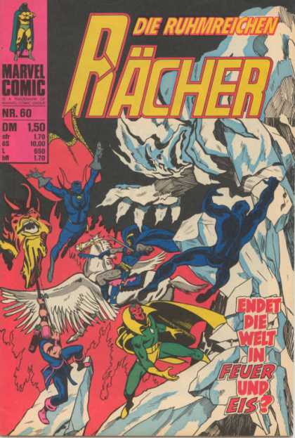 Raecher 60 - Ice - Fire - Horse - Superhero - Flying