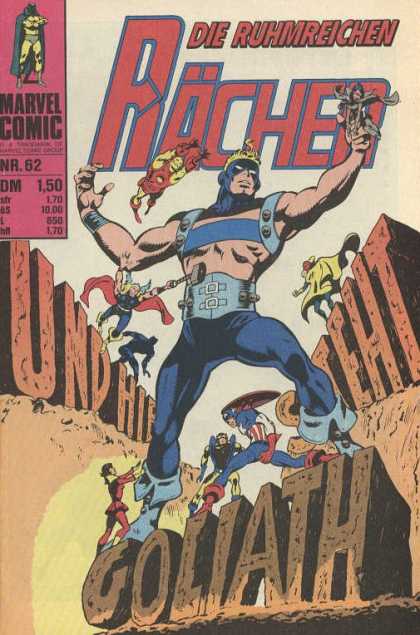 Raecher 61 - Goliath - Captain America - Nr 62 - Marvel - Thor