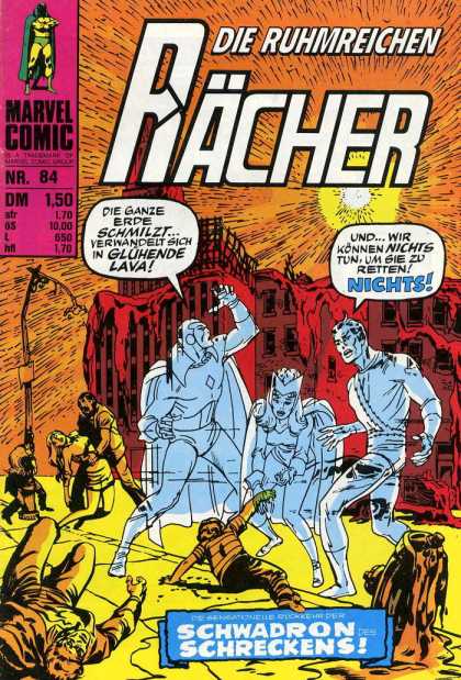 Raecher 79 - Marvel Comic - Nights - Schwardron Schreckens - Man - Woman