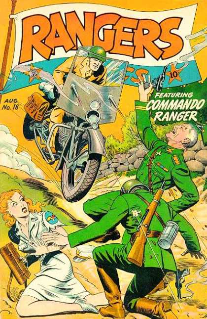Rangers 18 - Featuring - Motorcycle - Commando - Nurse - Soldiers