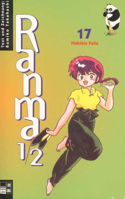Ranma 1/2 17 - Panda - Nabikis Falle - Braided Hair - Shoes - Barefoot