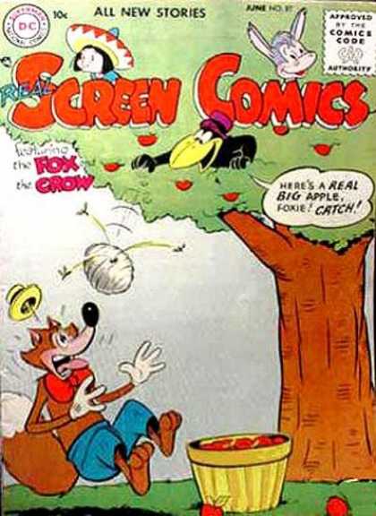 Real Screen Comics 87 - Bee Hive - Tree - Crow - Beesdonkey