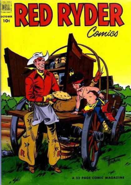Red Ryder Comics 111 - Hero - Cowboy Toons - Saddle Up - Ridem - Cowboy Adventures