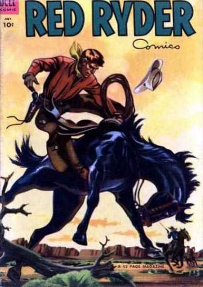 Red Ryder Comics 120 - Dell - Horse - Cap - Gun - Magazine