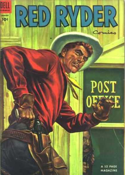 Red Ryder Comics 126 - Post Office - Kowboy - Gun - Western - Shooter
