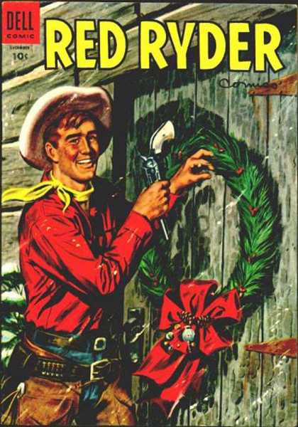 Red Ryder Comics 137 - Cowboy - Dell - Thunder - Painted Valley Ranch - Little Beaver