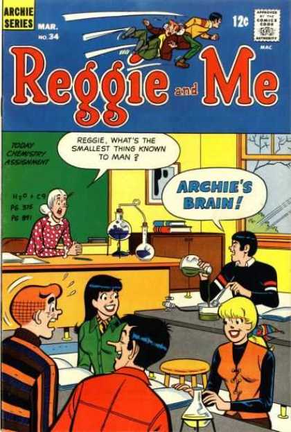 Reggie and Me 34 - Archie - Reggie - Archies Brain - School - Teacher