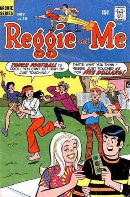 Reggie and Me 38 - Foot Ball - Five Dollars - Playing - Reggie - Running