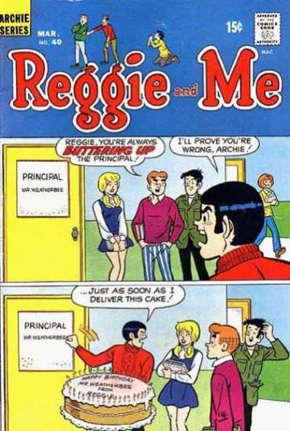 Reggie and Me 40 - Archie - Reggie - Betty - Jughead - Principal