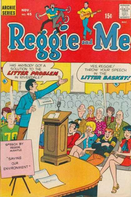 Reggie and Me 45 - Riverdale - Litter - Environment - Public Speaking - Waste Paper