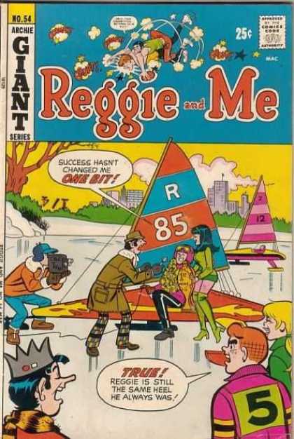 Reggie and Me 54 - Ice - Sailboat - Photographer - Reggie - News Reporter