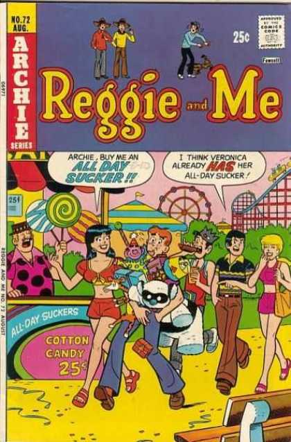 Reggie and Me 72 - Archie Series - Veronica - Betty - Jughead - Reggie