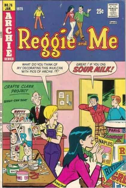 Reggie and Me 76 - Archie Series - Approved By The Comics Code - Man - Woman - Posters