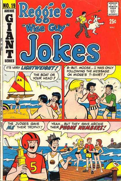 Reggie's Wise Guy Jokes 19 - Giant - Lightweight - Boat - Woman - Man