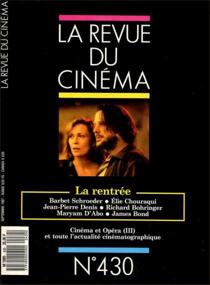 Revue du Cinema 430