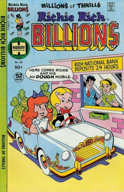 Richie Rich Billions 20 - Dough - Money - Cash - Bank - Deposits