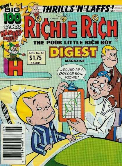 Richie Rich Digest Magazine 13