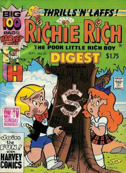 Richie Rich Digest Magazine 23
