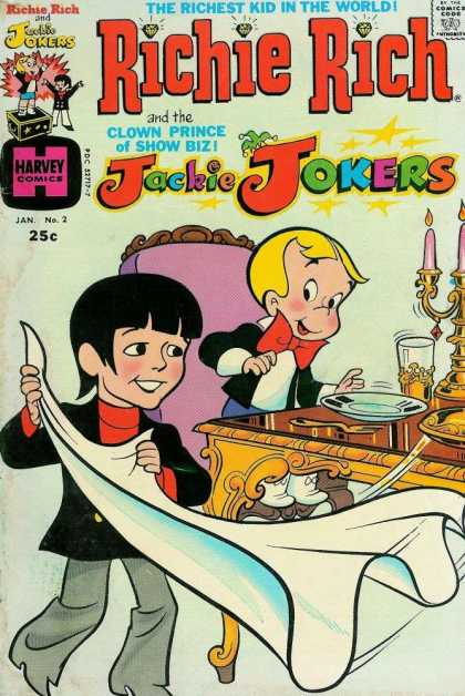 Richie Rich & Jackie Jokers 2 - Clown Prince - Kid - Rich - Dinner - Candle