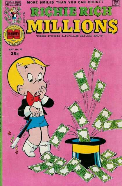 Richie Rich Millions 77 - Magic Money - Where Does The Green Come From - Magic Really Works - Is This Magic Wand Real - The Magicians Wallet