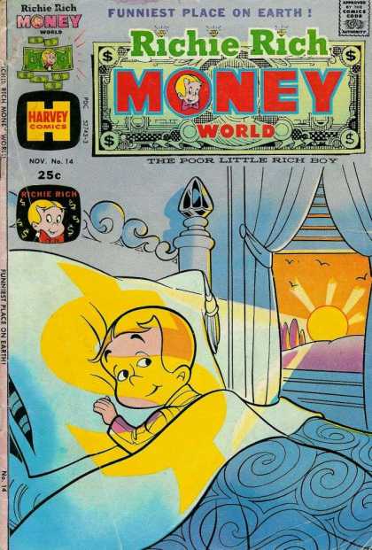 Richie Rich Money World 14 - Funniest Place On Earth - No 14 - Sunrise - Bedroom - Pajamas
