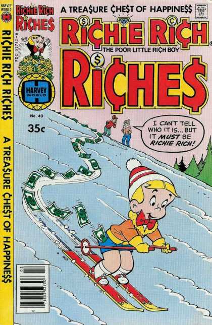 Richie Rich Riches 40 - Cap - Skiing - Snow - Bow Tie - Money