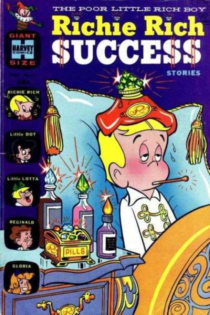 Richie Rich Success Stories 31 - Rich Boy Comics - Harvey Books - Little Lotta - Little Dot - Story Of Richie
